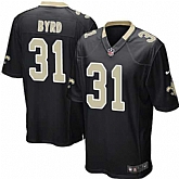 Nike Men & Women & Youth Saints #31 Jairus Byrd Black Team Color Game Jersey,baseball caps,new era cap wholesale,wholesale hats